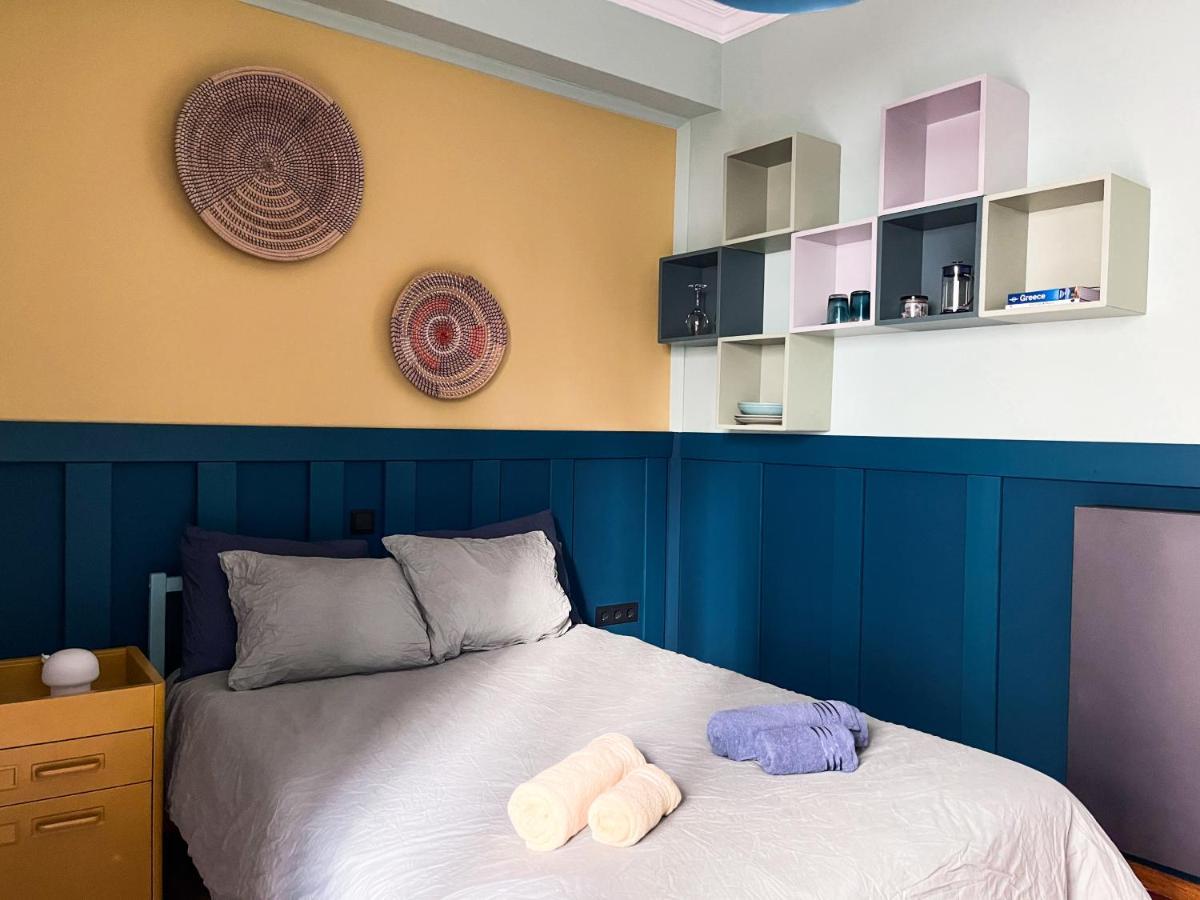 Peaceful And Central Room With Balcony Next To Hilton Atenas Exterior foto